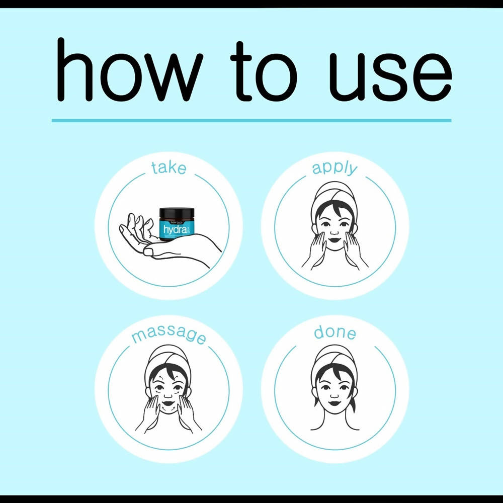 Bare Body Essentials Hydraglow Gel how to use