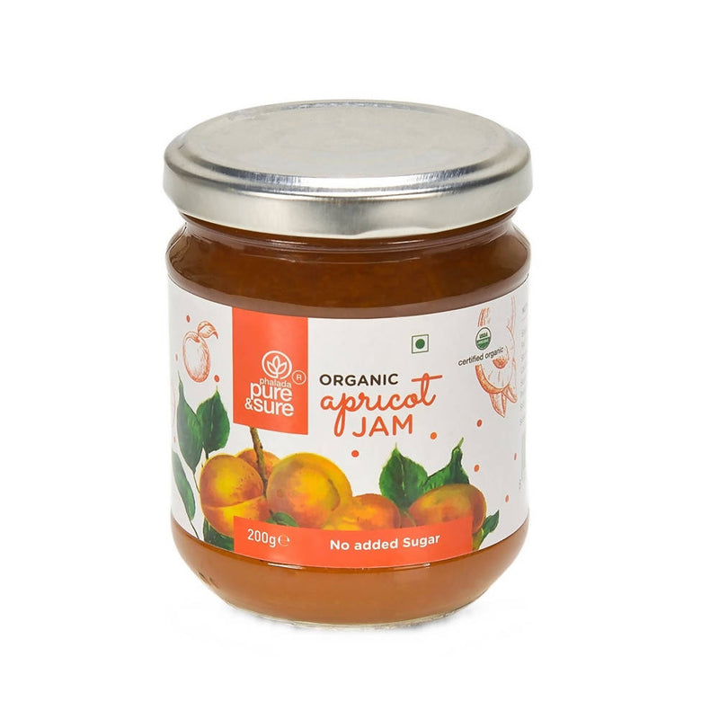 Pure &amp; Sure Organic Apricot Jam