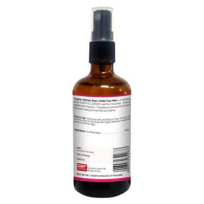 Organic Wellness Rose Water Gentle Cleanser - Distacart