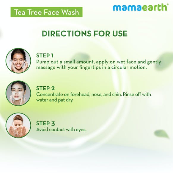 Mamaearth Tea Tree Face Wash for Acne & Pimples - Distacart