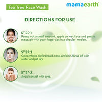 Thumbnail for Mamaearth Tea Tree Face Wash for Acne & Pimples - Distacart