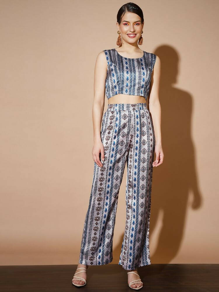 Myshka Multi Printed Co-Ords For Women - Distacart