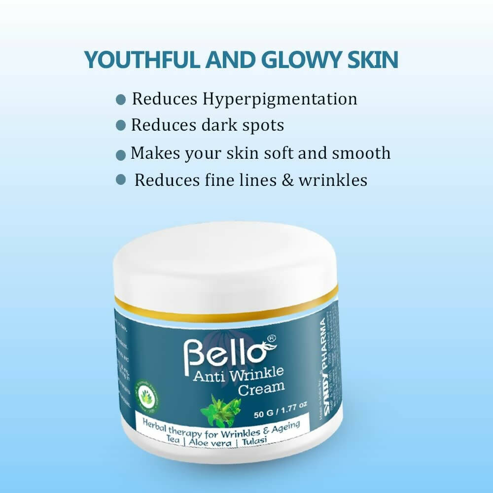 Bello Herbals Anti Wrinkle Cream - Distacart