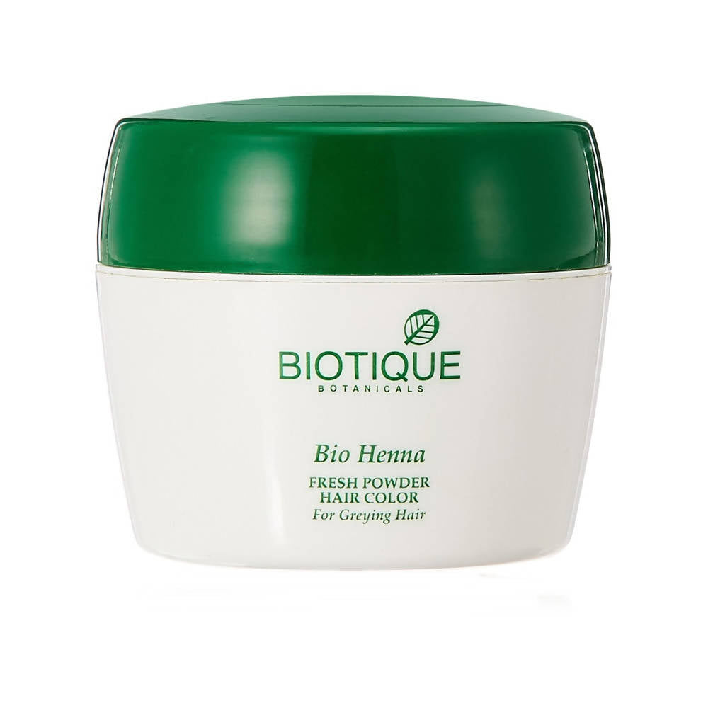 Biotique Advanced Ayurveda Bio Henna Fresh Powder Hair Color - Distacart