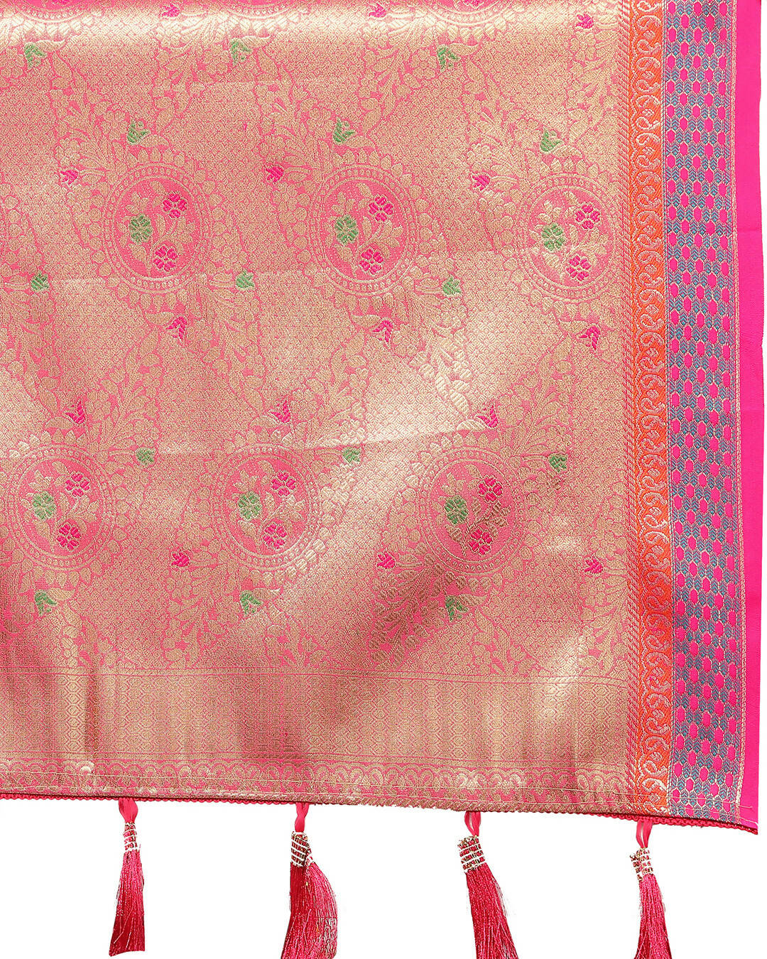 Lorenvalley Fashion Skyblue Kanjivaram Silk Woven Design with Zari Weaving Saree - Distacart