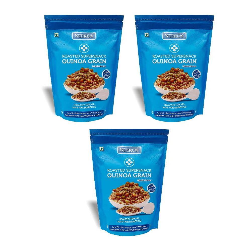 Keeros Quinoa Grain Super Snack (Sugar Free)