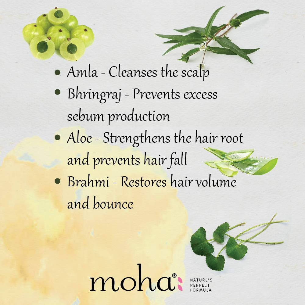 Moha Herbal Shampoo ingredients