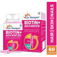 Thumbnail for Dr. Morepen Biotin+ Advanced Tablets and Fat Burner Tablets Combo - Distacart