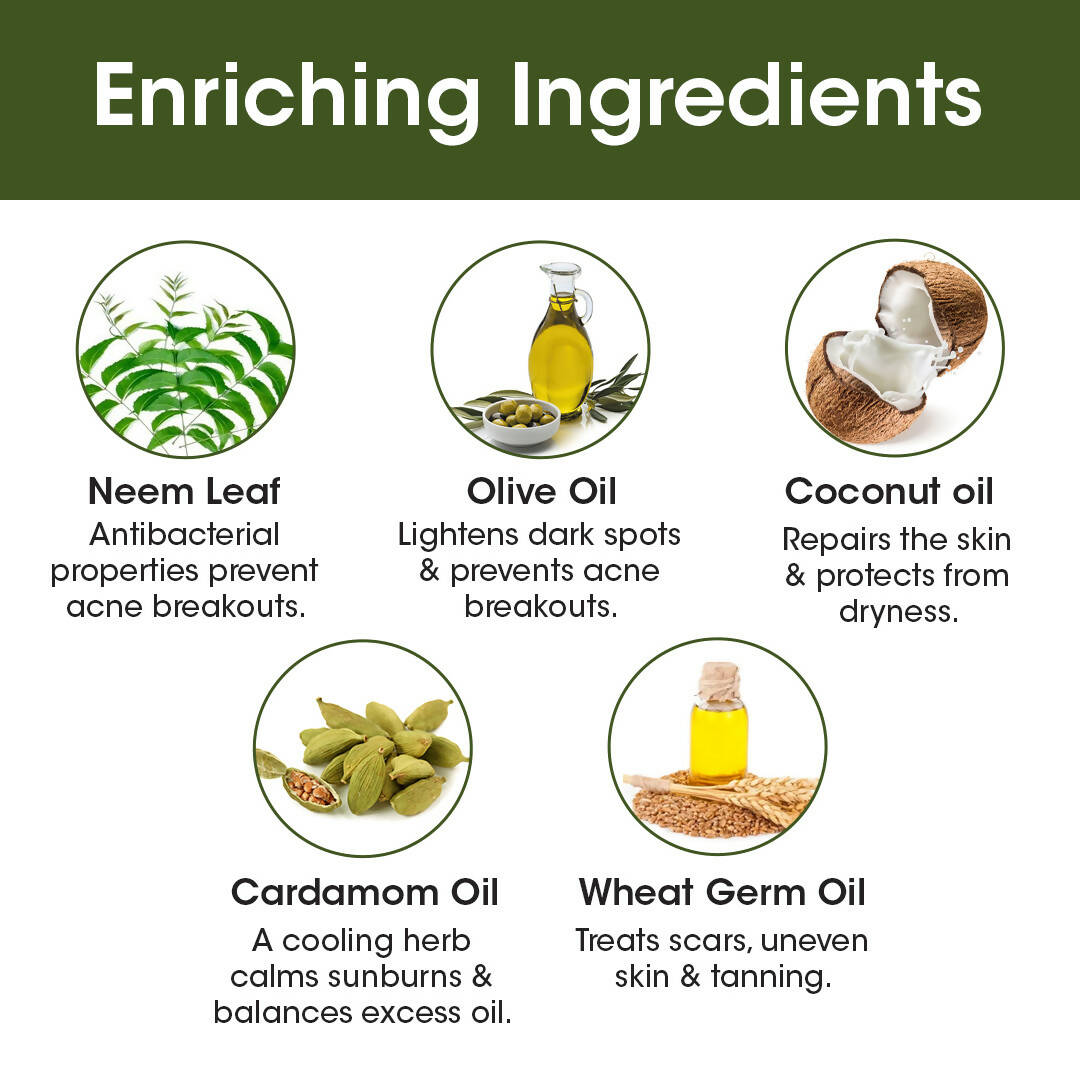 TAC - The Ayurveda Co. Eladi & Neem Soap - Distacart
