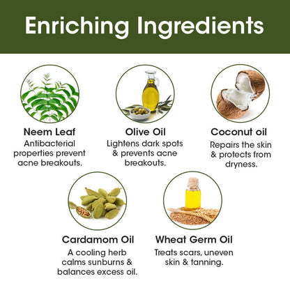 TAC - The Ayurveda Co. Eladi & Neem Soap - Distacart