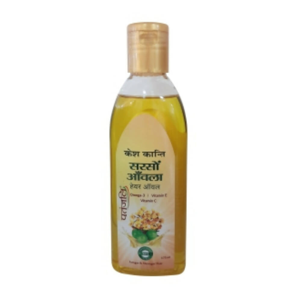 Patanjali Kesh Kanti Sarson Amla Hair Oil - Distacart