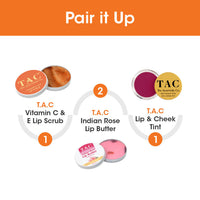Thumbnail for TAC - The Ayurveda Co. Vitamin C & E Lip Scrub - Distacart
