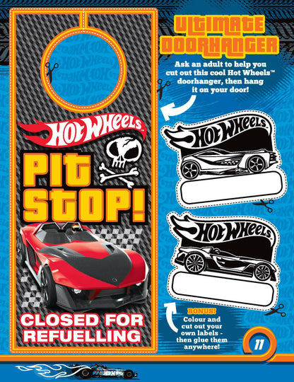 Dreamland Publications Hot Wheels Activity Book with Stickers: Children Interactive & Activity Book - Distacart