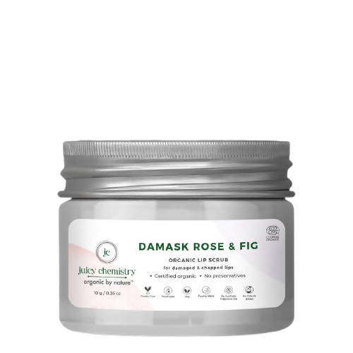 Juicy Chemistry Damask Rose & Fig Lip Scrub - Distacart