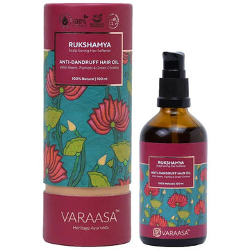Varaasa Anti Dandruff Oil - Scalp Saving Hair Softener - Distacart