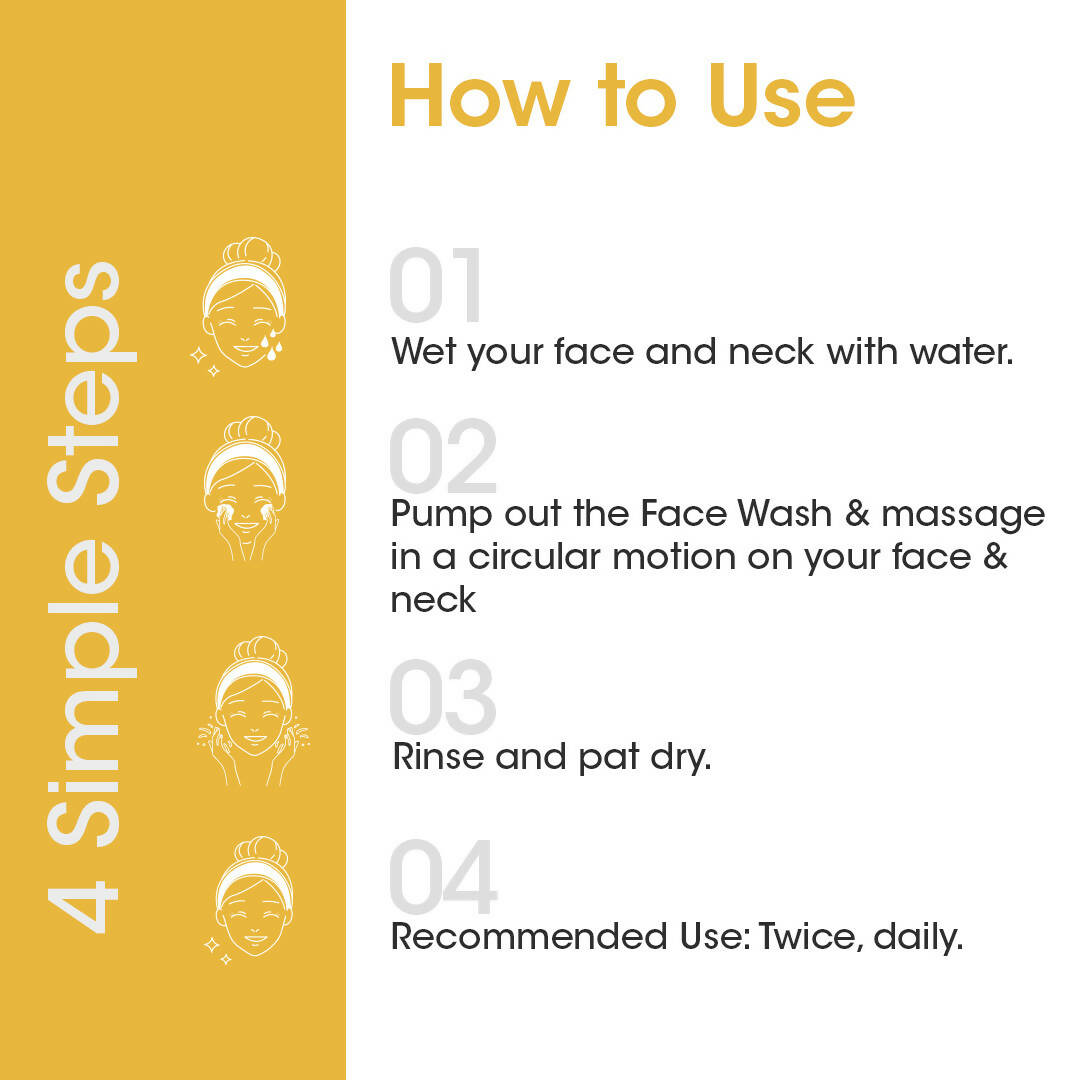 Buy TAC The Ayurveda Co. Ubtan Foaming Face Wash Tan Removal and Skin