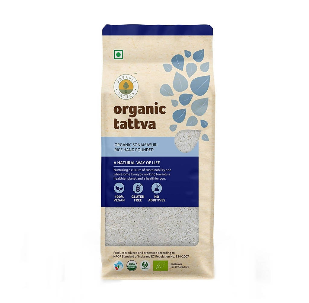 Organic Tattva Sonamasuri Rice Hand Pounded