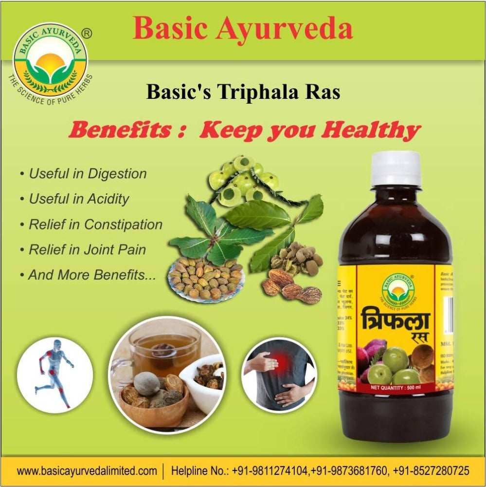 Basic Ayurveda Triphala Ras Benefits