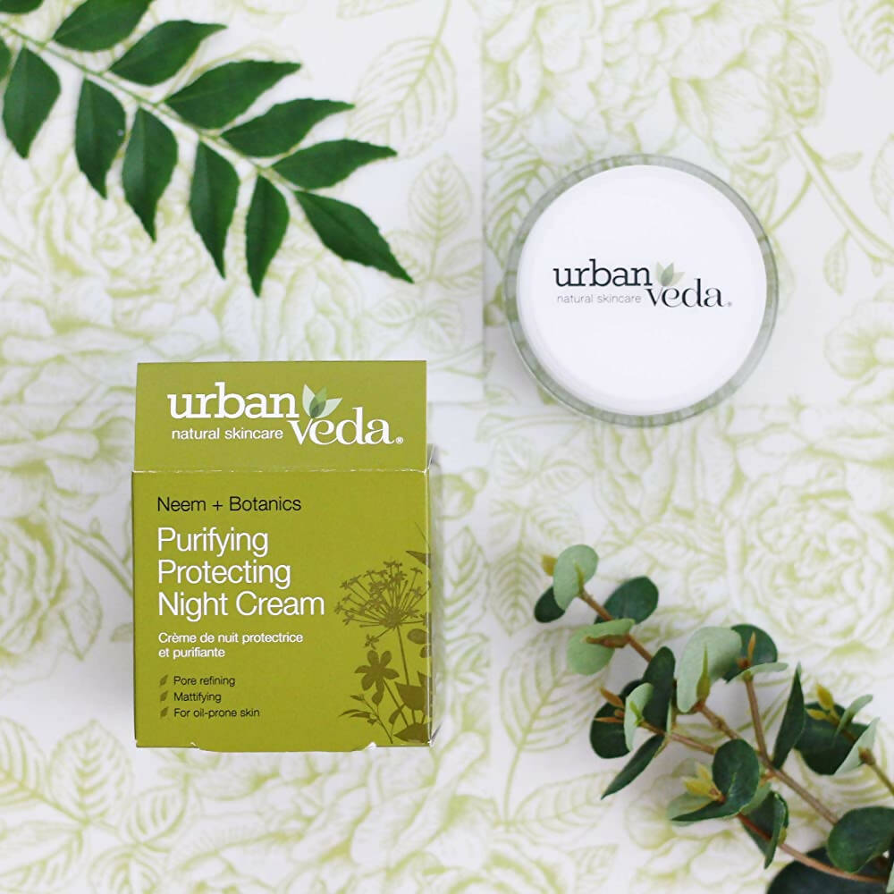 Urban Veda Purifying Protecting Night Cream - Distacart