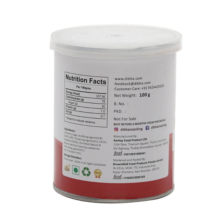 Dibha Cranberry Juice Instant Drink Primix