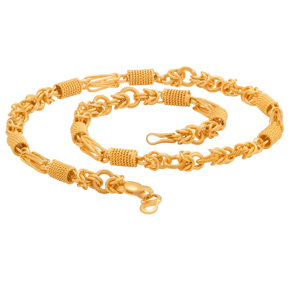 Gold-Plated Alloy Classy Gold Plated High Quality Chain - The Pari - Distacart