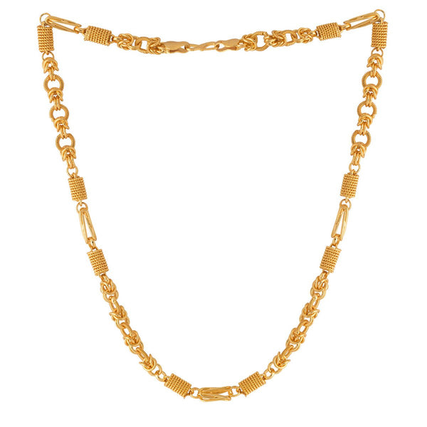 Gold-Plated Alloy Classy Gold Plated High Quality Chain - The Pari - Distacart