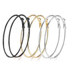 Rhodium-Plated Alloy Assorted Hoop Earrings Combo - The Pari - Distacart