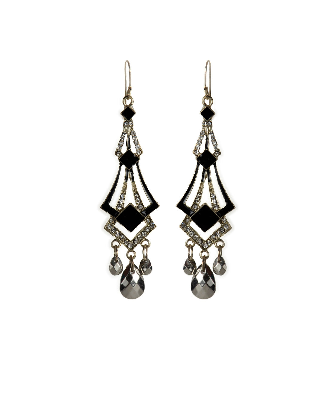 Gold-Plated Alloy Diva Look Stylish Contemporary Earrings - The Pari - Distacart