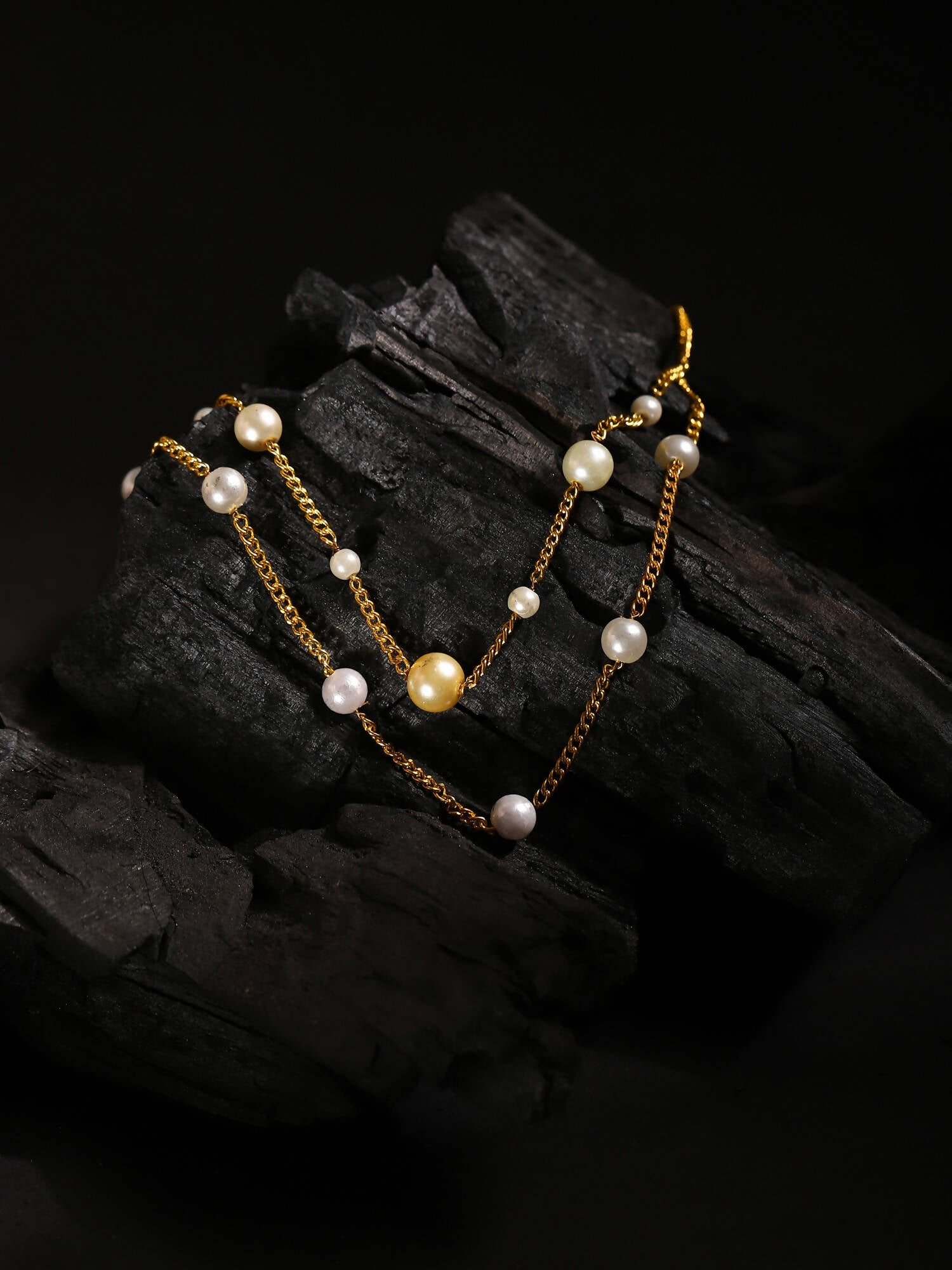 Women's Gold-Plated Chain - Ruby Raang - Distacart