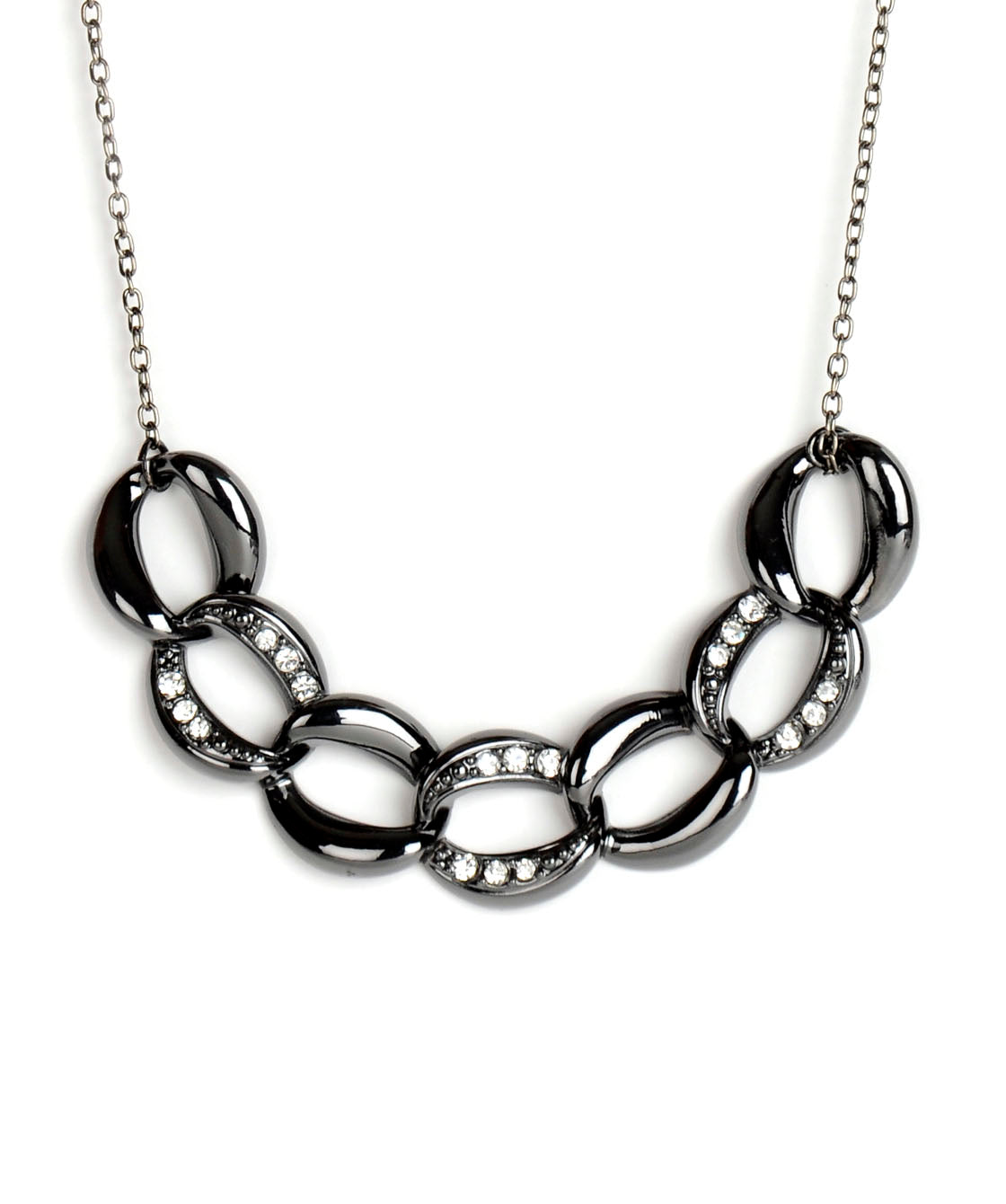 Silver-Plated Alloy Stylish Diva Necklace - The Pari - Distacart