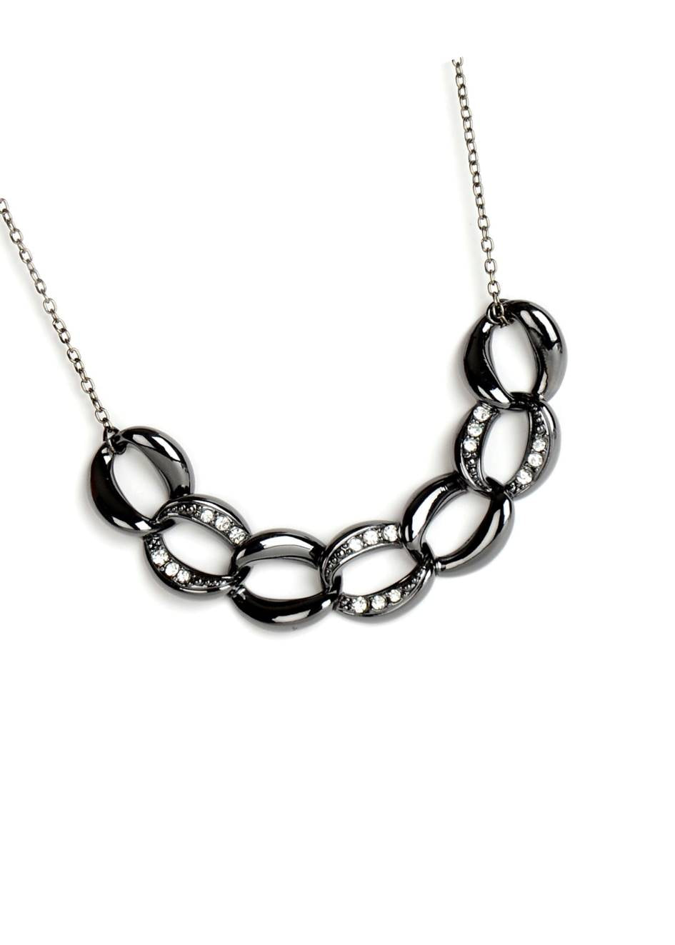 Silver-Plated Alloy Stylish Diva Necklace - The Pari - Distacart