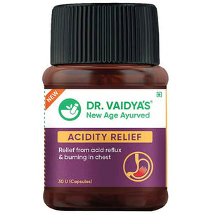 Dr. Vaidya's Acidity Relief Capsules - Distacart