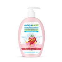 Thumbnail for Mamaearth Super Strawberry Body Lotion for Kids With Strawberry & Shea Butter