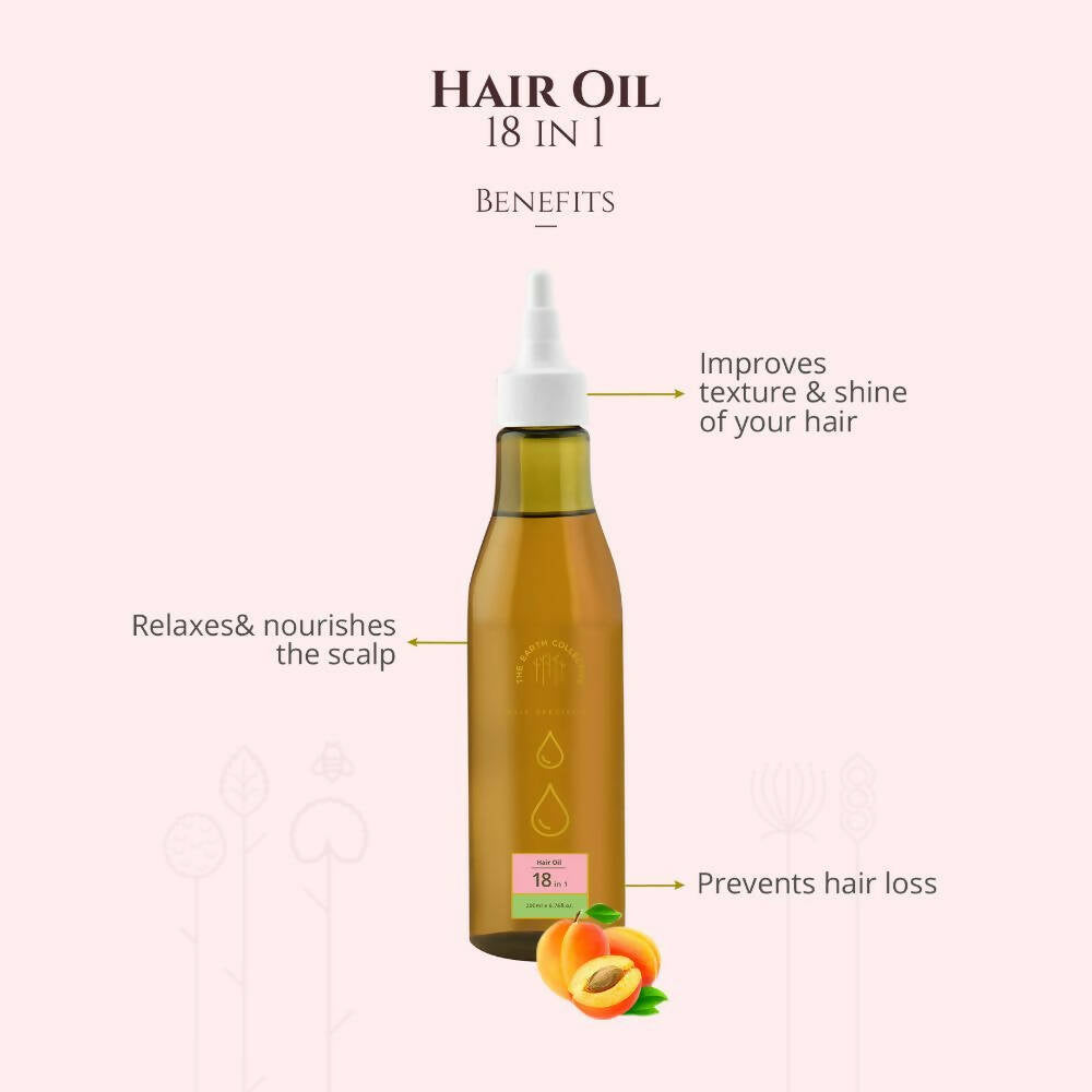 The Earth Collective 18 In 1 Hair Oil - Distacart
