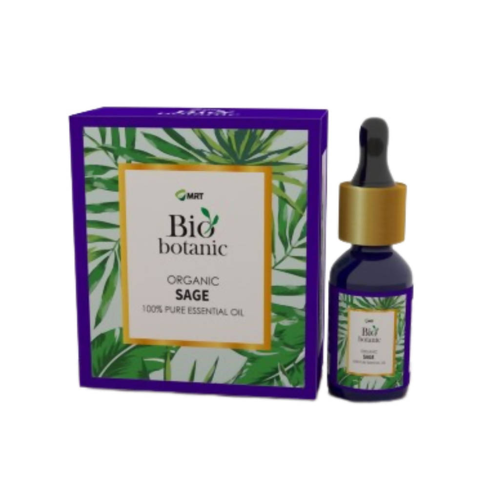 MRT Organics Bio Botanic Sage Pure Essential Oil - Distacart