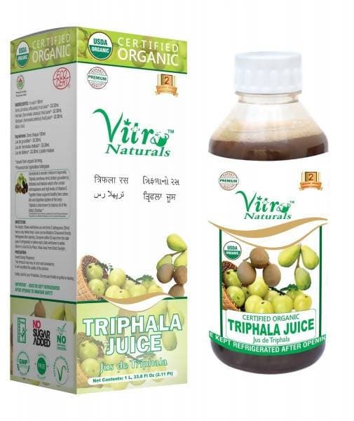 Vitro Naturals Certified Organic Triphala Juice - Distacart