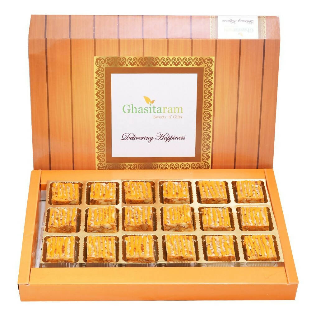 Ghasitaram Orange Dryfruit Bites - Distacart