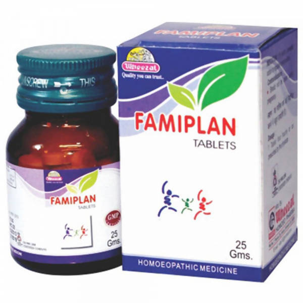Wheezal Homeopathy Famiplan Tablets