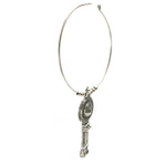 Thumbnail for Mominos Fashion Johar Kamal Oxidised Silver-Plated Hasli Design Necklace Choker For Women - Distacart