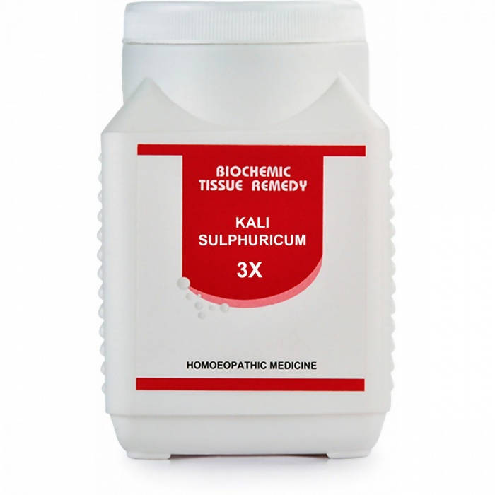 Bakson&#39;s Homeopathy Kali Sulphuricum Biochemic Tablets