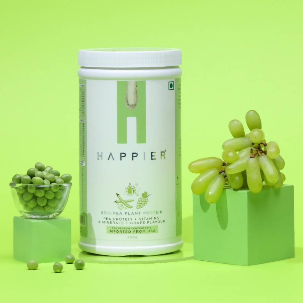 Happier Soulpea Plant Protein Powder - Distacart