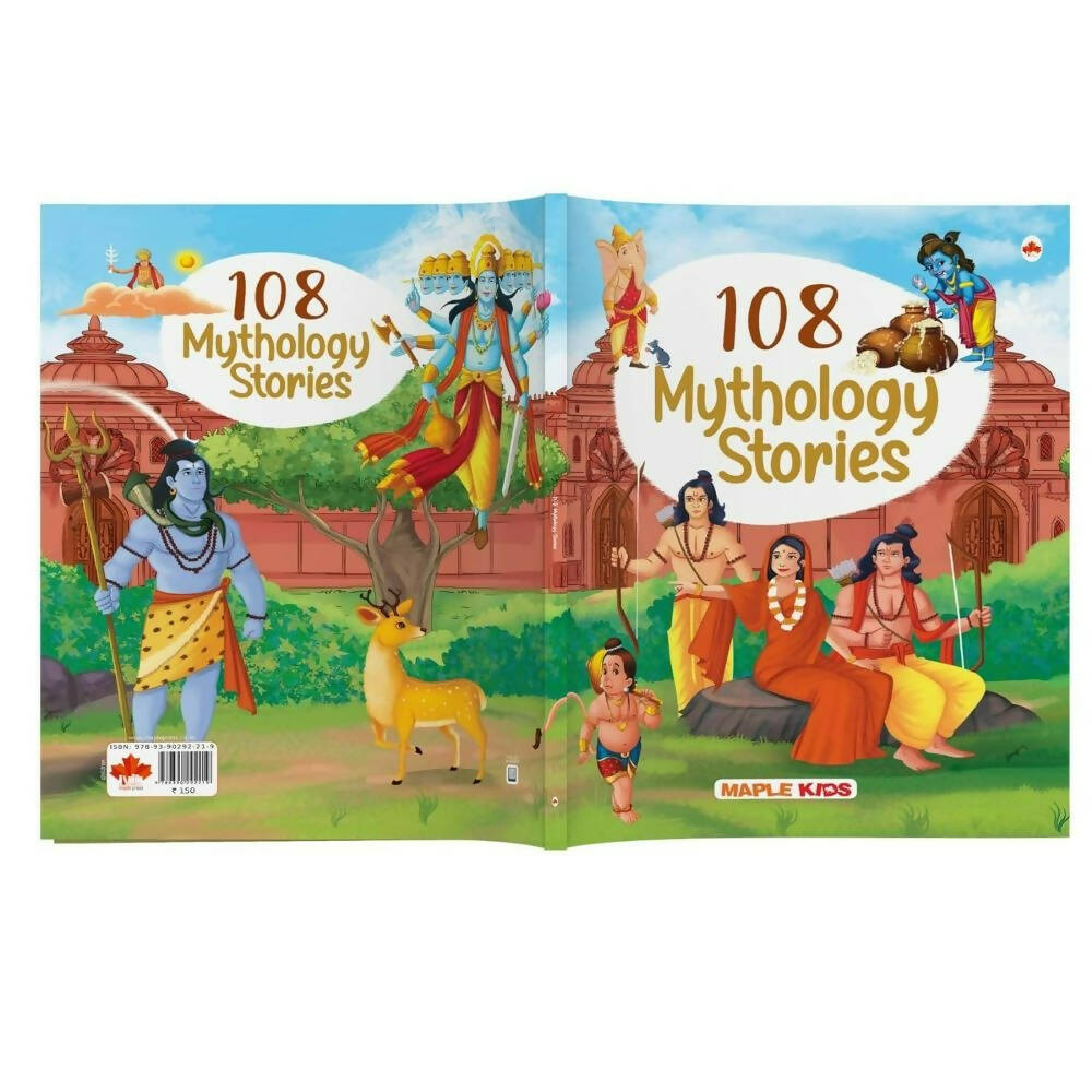 108 Indian Mythology Stories (Illustrated) - Story Book For Kids - Distacart