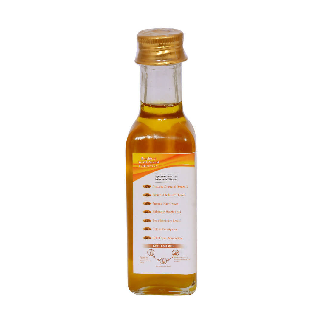 Dorjee Wellness Wood Pressed Flaxseed Oil - Distacart