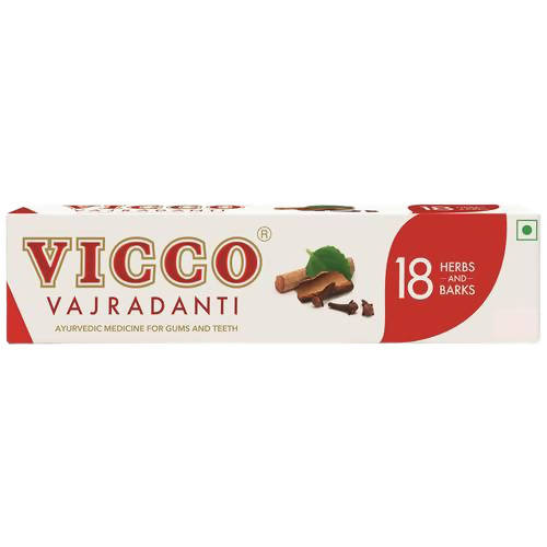 Vicco Vajradanti Ayurvedic 18 Herbs and Barks Toothpaste