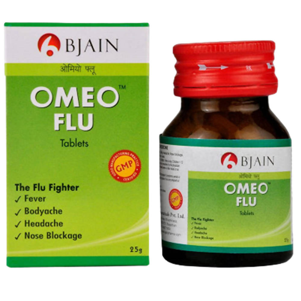 Bjain Homeopathy Omeo Flu Tablets - Distacart