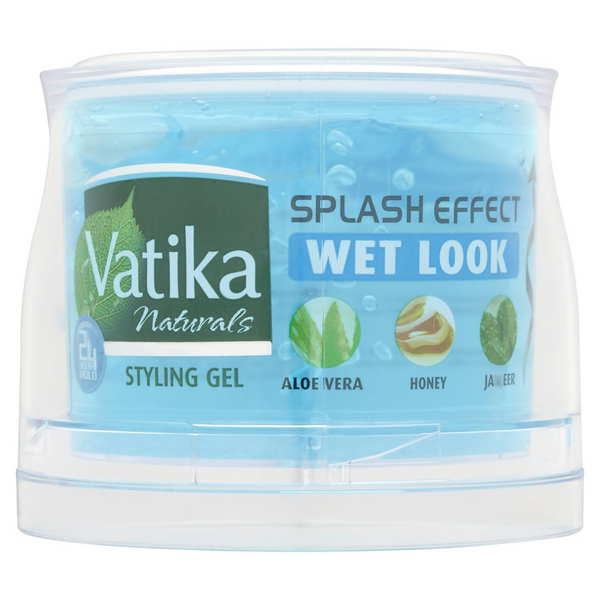 Dabur Vatika Naturals Splash Effect Wet Look Styling Gel - Distacart
