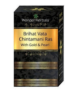 Thumbnail for Wonder Herbals Brihat vata Chintamani Ras with Gold & Pearl