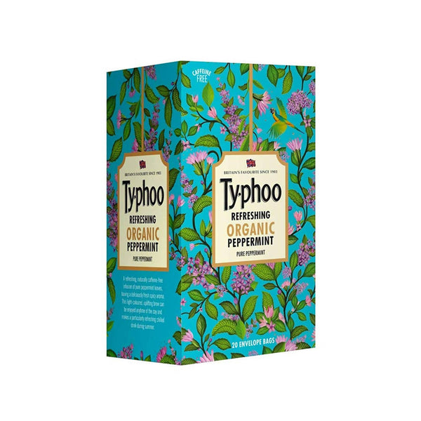 Typhoo Refreshing Organic Peppermint Tea Bags