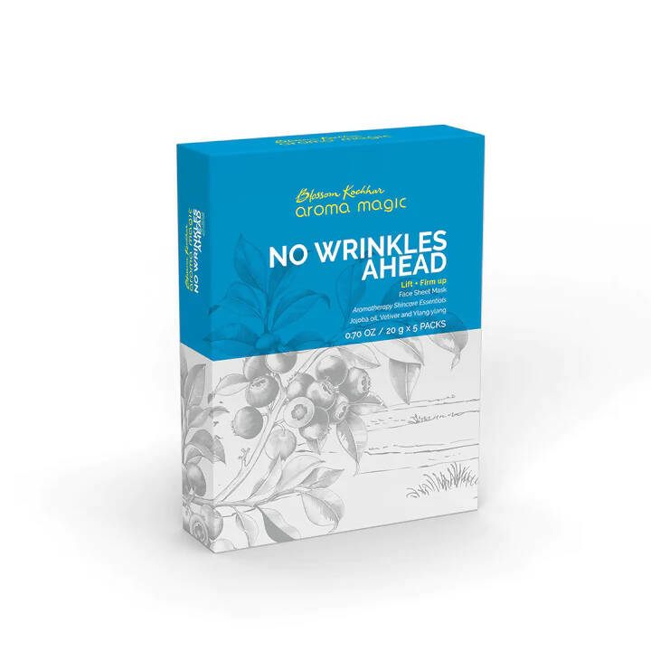 Blossom Kochhar Aroma Magic No Wrinkles Ahead Sheet Mask - Distacart