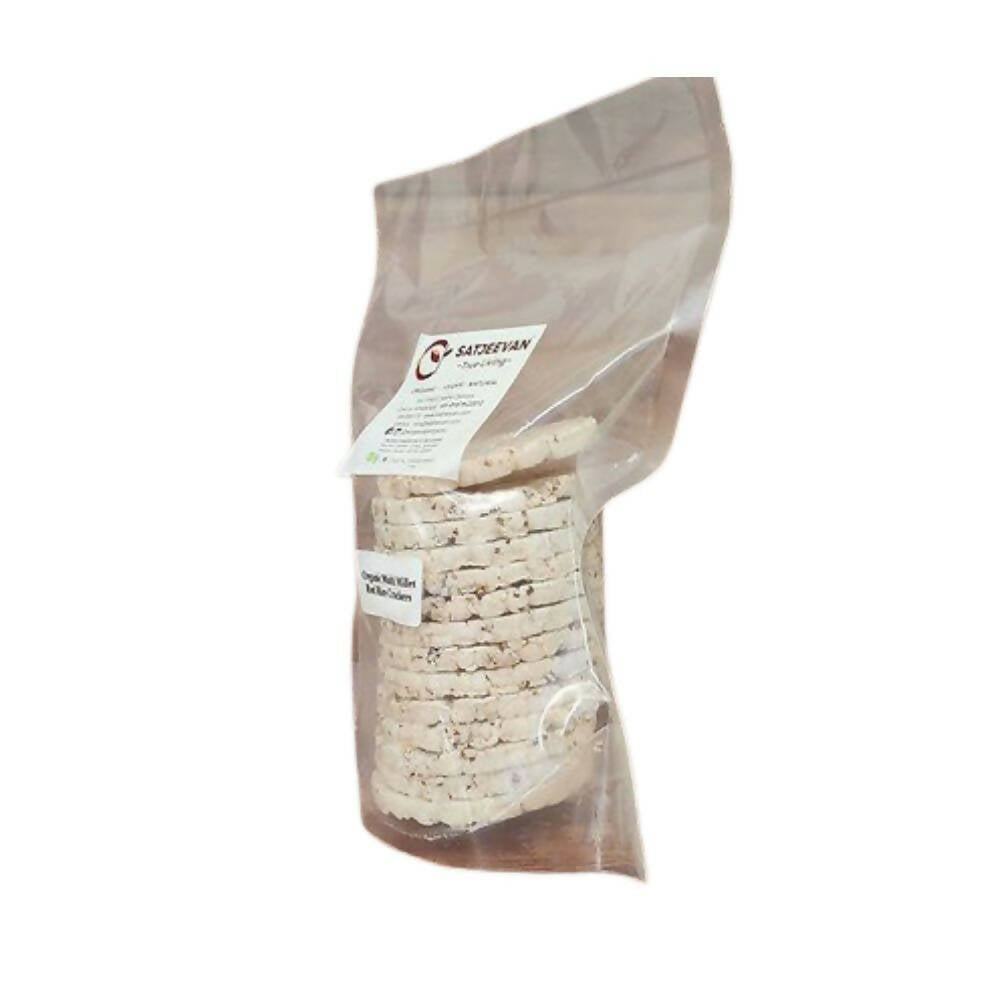 Satjeevan Organic Multi-Millet Red Rice Crackers - Distacart